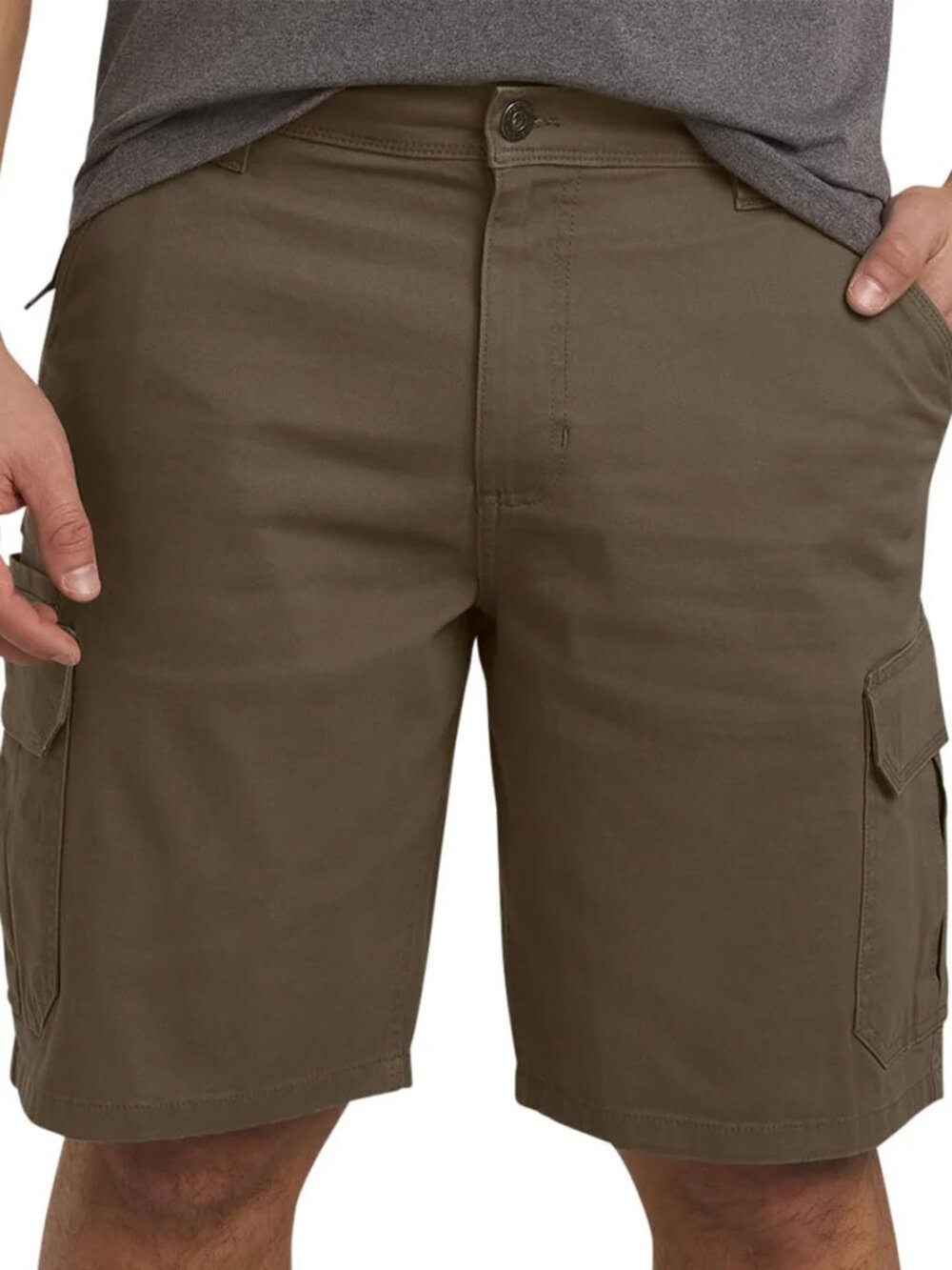 Wrangler Men's Cargo Short, Tan, 30